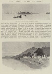 The Advance towards Dongola by Charles Auguste Loye